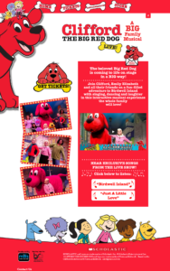 Clifford the Big Red Dog Tour